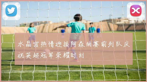 水晶宫热情迎接阿森纳赛前列队庆祝英超冠军荣耀时刻